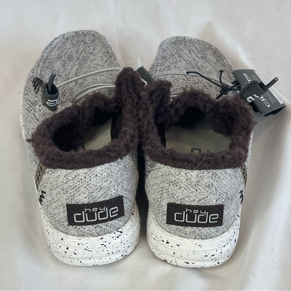 HEY DUDE WENDY SALT AND PEPPER Lightweight Slip-On Women’s Shoe Sz 5 NWT - Picture 6 of 8